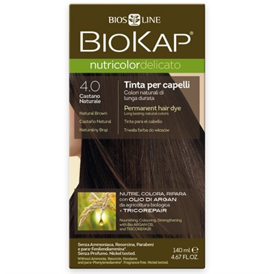 Краска для волос Delicato Коричневый 4.00