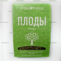 Измельченные плоды рожкового дерева