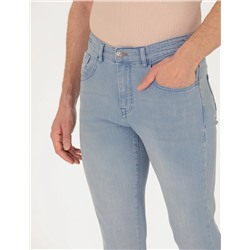Açık Mavi Slim Fit Jean Pantolon