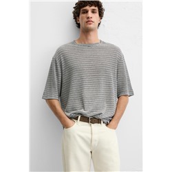 CAMISETA CÁÑAMO - VISCOSA RAYAS