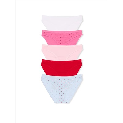 Victoria's Secret 5-Pack Stretch Cotton Bikini Panties