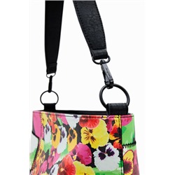 Bolso saco grande patch floral