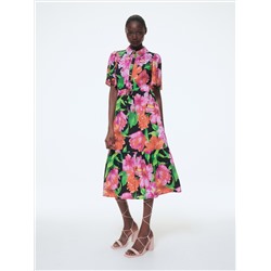 EcoVero™ Gemusterte Bluse