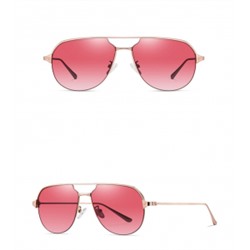 IQ30014 - Солнцезащитные очки ICONIQ JS8509 Bright gold progressive red-C02-P79