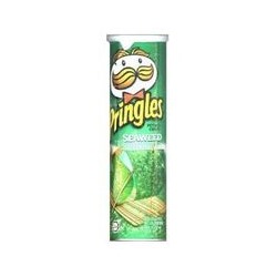 Чипсы со вкусом водорослей нори от Pringles 110 гр / Pringles Seaweed Flavour 110gr