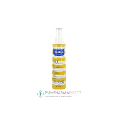 Mustela Spray Solaire Haute Protection Bébé-Enfant-Famille SPF50 200 ml