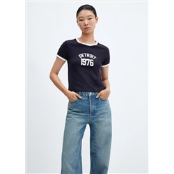 Camiseta algodón mensaje