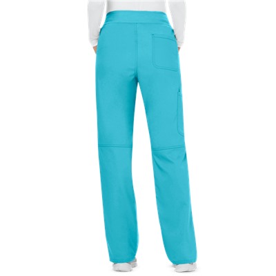 Cherokee Workwear Revolution Women's Petite Pull-on Cargo Scrub Pants