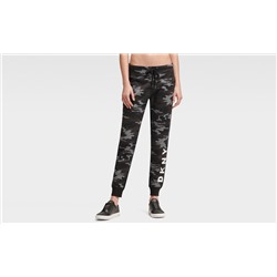 CAMO-PRINT CUFFFED LOGO JOGGER