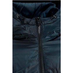 Anorak con capucha Caqui