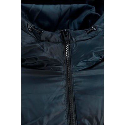 Anorak con capucha Caqui