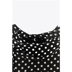 ZW COLLECTION HALTER POLKA DOT DRESS