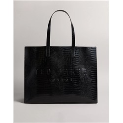 ALLICON Mock Croc Icon Tote Bag