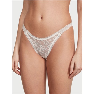 Sequin Posey Lace Brazilian Panty