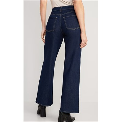High-Waisted Wow Wide-Leg Jeans