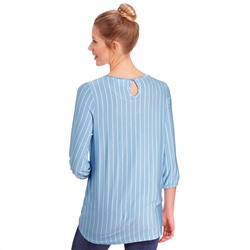 Damen Shirt mit Knotendetail