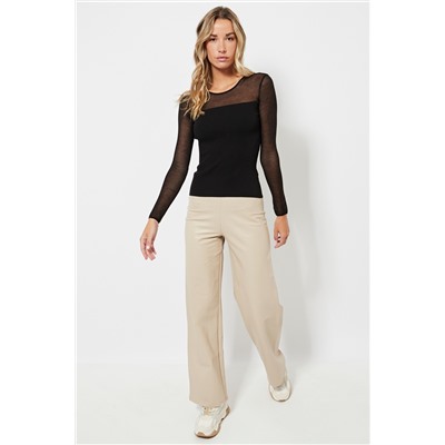Pantalón - Beige