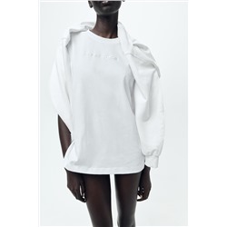 MINIMALIST SLOGAN T-SHIRT