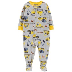 1-Piece Construction Fleece PJs