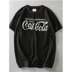 Хлопковая футболка Coca Co*la