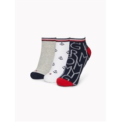 TOMMY HILFIGER ANKLE SOCK 3PK