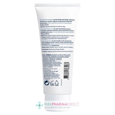 Cerave Crème Mains Réparatrice - Sècheresses Sévère, Rugosités 100 ml