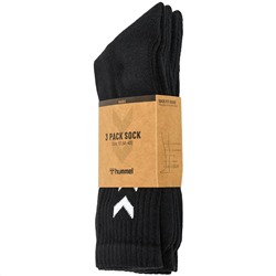 hummel Basic Sportsocken 3 Paar schwarz 022030-2001