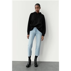TRF STRAIGHT-LEG MID-RISE JEANS