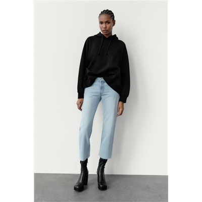 TRF STRAIGHT-LEG MID-RISE JEANS