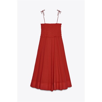 ZW COLLECTION COTTON MIDI DRESS