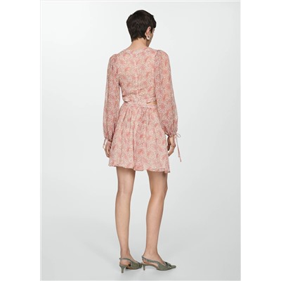 Vestido paisley aberturas