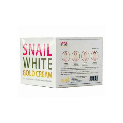 [ROYAL THAI HERB] Крем-лифтинг для лица МУЦИН УЛИТКИ антивозрастной Snail White Gold Cream, 50 гр