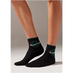 Kurze Socken Harry Potter mit Glitzer