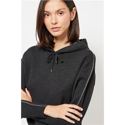 Sudadera con capucha - Negro