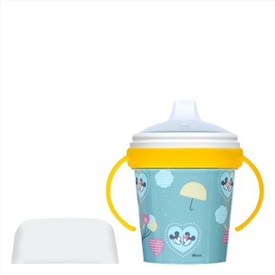 Детская чашка +6 месяцев Deliplus Mickey soft носик
