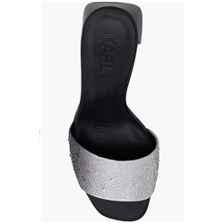 Pera Rhinestone Slide Sandal (Women) KARL LAGERFELD