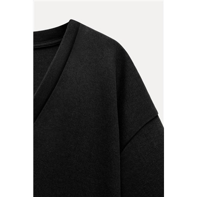 WASHED INTERLOCK T-SHIRT