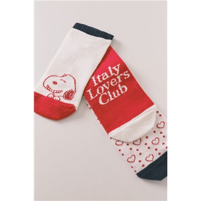 Pack 3 calcetines cortos Snoopy