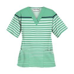 UA Sassy Stripes Amazon Scrub Top