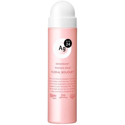 SHISEIDO Дезодорант-антиперспирант Ag Deo24 с ионами серебра цветочный аромат спрей 40 гр.