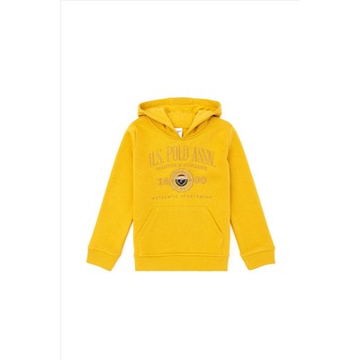 Erkek Çocuk Hardal Sweatshirt