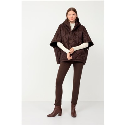 Anorak con capucha Marrón