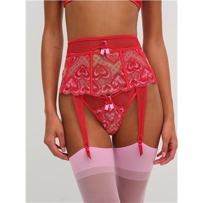 Heartbeat Lace Garter