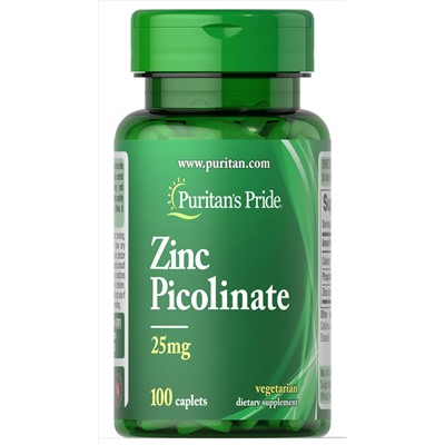 Puritan's Pride Zinc Picolinate 25 mg