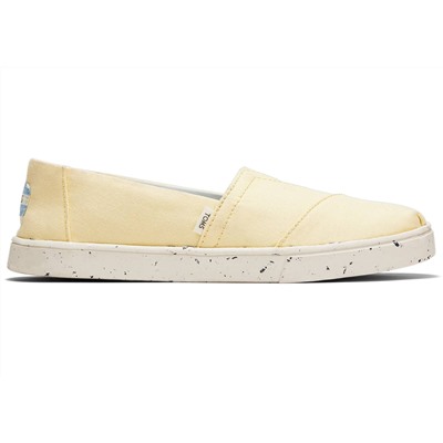 Plant Dye Yellow Canvas Women's Cupsole Alpargatas Venice Collection