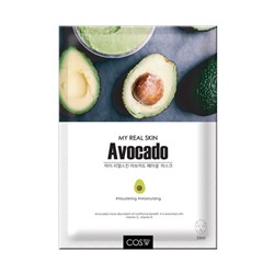 My Real Skin Avocado Facial Mask (10ea)