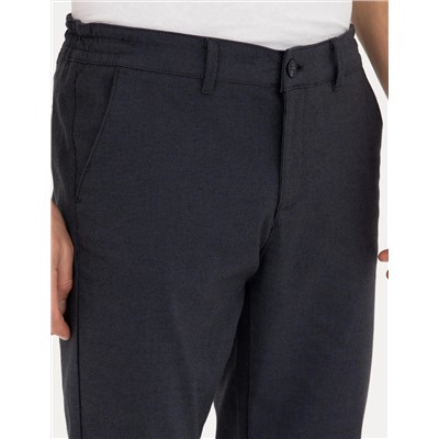 Lacivert Slim Fit Kanvas Pantolon