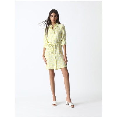 FLOWING SHIRT DRESS
