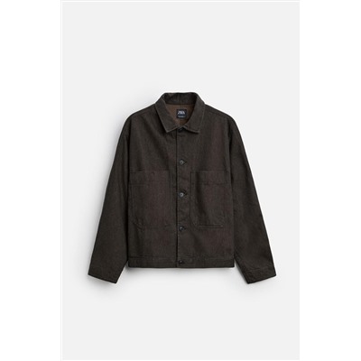 SOBRECAMISA DENIM ESTRUCTURA