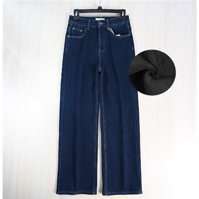 Зимние женские джинсы из хлопка с высокой талией  ICICL*E ОРИГИНАЛ!